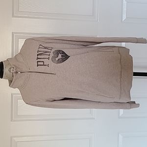 PINK Victoria's Secret half zip pullover sweater